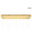 MOOSEE lampa wisząca TULIPPE 14 LINE złota (MSE1501100169) MOOSEE lampa wisząca TULIPPE 14 LINE złota (MSE1501100169)