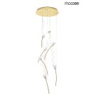 MOOSEE lampa wisząca TULIPPE 7 DISC złota (MSE1501100170) MOOSEE lampa wisząca TULIPPE 7 DISC złota (MSE1501100170)