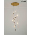 MOOSEE lampa wisząca TULIPPE 7 DISC złota (MSE1501100170) MOOSEE lampa wisząca TULIPPE 7 DISC złota (MSE1501100170)