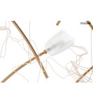 MOOSEE lampa wisząca TULIPPE 7 DISC złota (MSE1501100170) MOOSEE lampa wisząca TULIPPE 7 DISC złota (MSE1501100170)