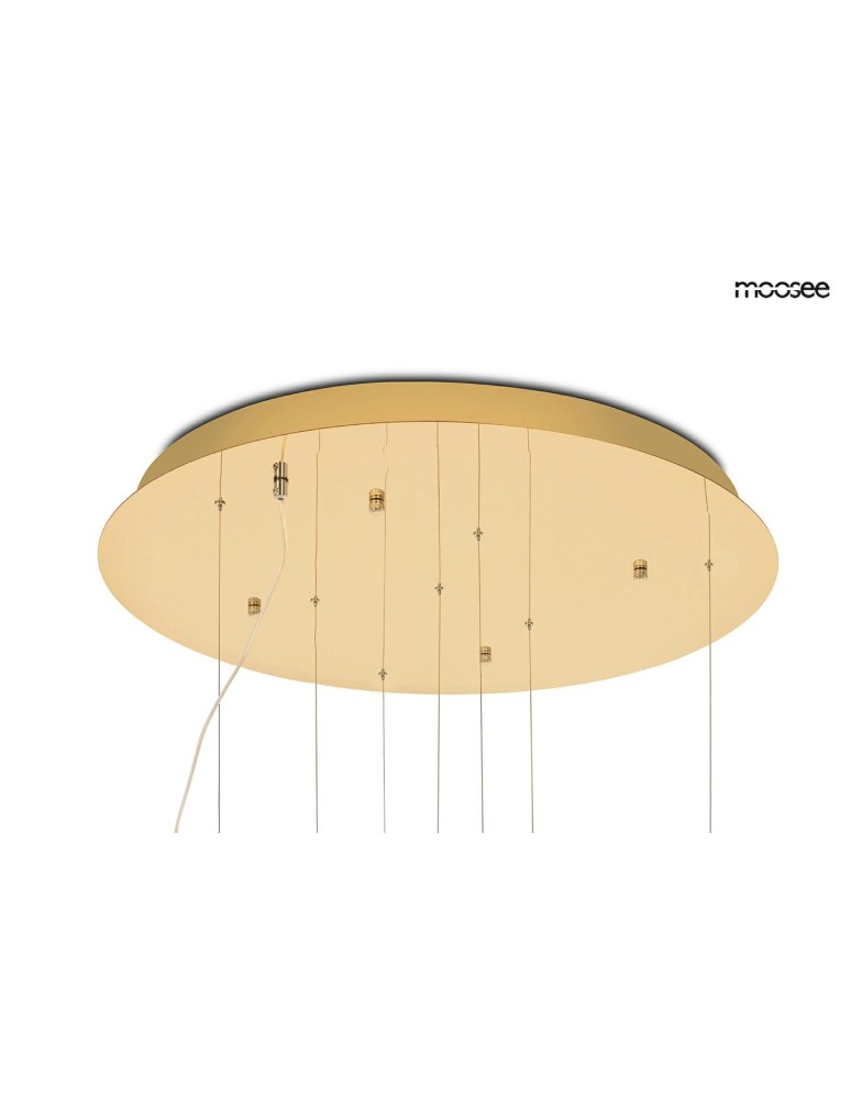 MOOSEE lampa wisząca TULIPPE 7 DISC złota (MSE1501100170) MOOSEE lampa wisząca TULIPPE 7 DISC złota (MSE1501100170)