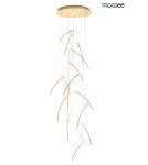 MOOSEE lampa wisząca TULIPPE 14 DISC złota (MSE1501100171) MOOSEE lampa wisząca TULIPPE 14 DISC złota (MSE1501100171)