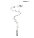 MOOSEE lampa wisząca WAVE CORDON 1A chrom (MSE1501100193) MOOSEE lampa wisząca WAVE CORDON 1A chrom (MSE1501100193)