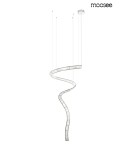 MOOSEE lampa wisząca WAVE CORDON 1A chrom (MSE1501100193) MOOSEE lampa wisząca WAVE CORDON 1A chrom (MSE1501100193)