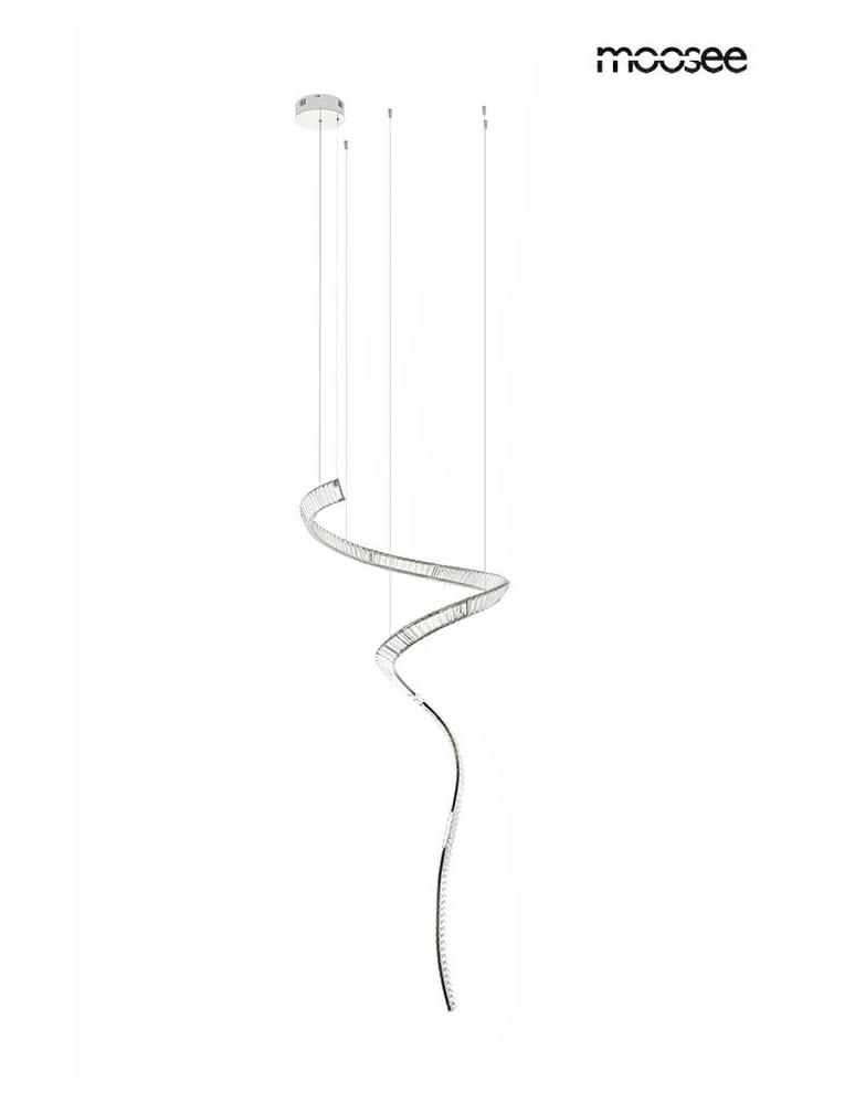 MOOSEE lampa wisząca WAVE CORDON 1A chrom (MSE1501100193) MOOSEE lampa wisząca WAVE CORDON 1A chrom (MSE1501100193)