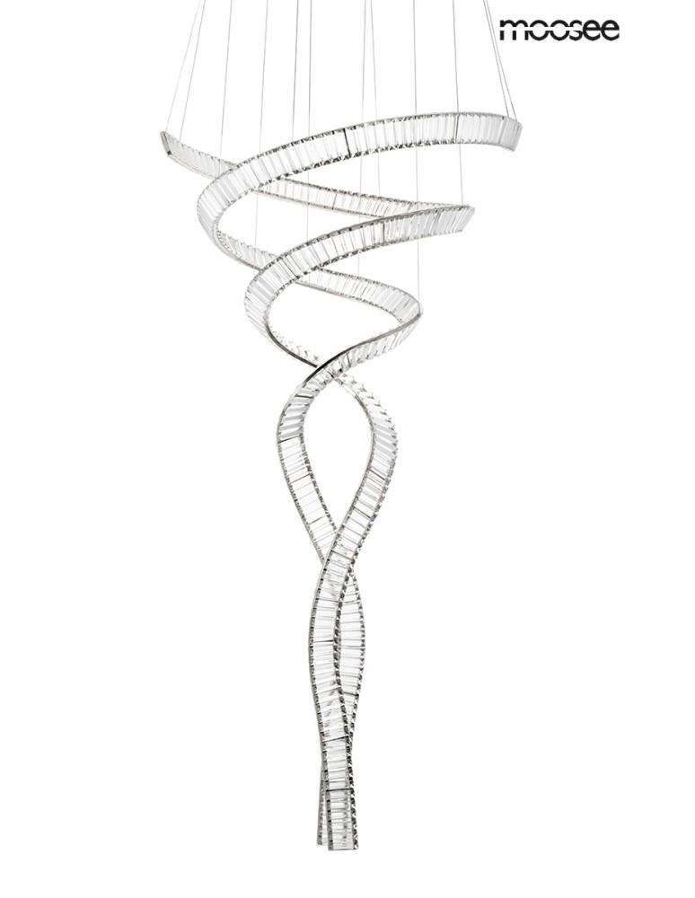 MOOSEE lampa wisząca WAVE CORDON 2B chrom (MSE1501100194) MOOSEE lampa wisząca WAVE CORDON 2B chrom (MSE1501100194)