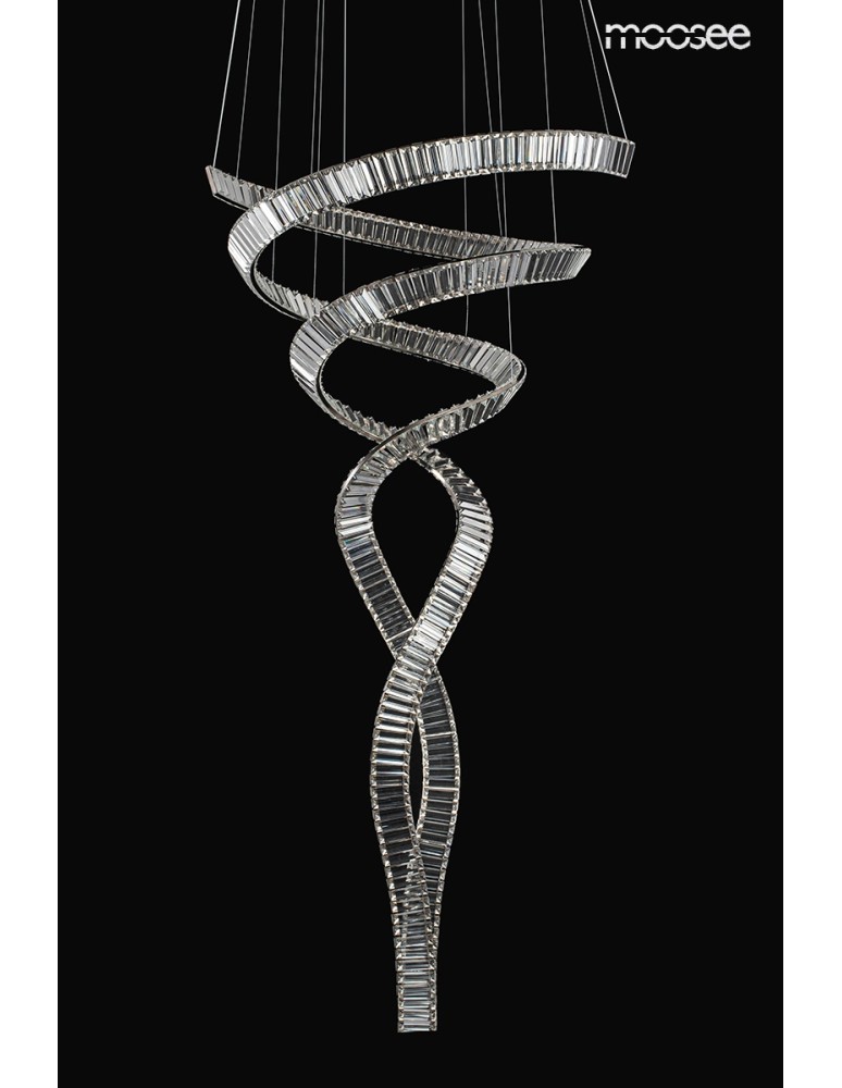 MOOSEE lampa wisząca WAVE CORDON 2B chrom (MSE1501100194) MOOSEE lampa wisząca WAVE CORDON 2B chrom (MSE1501100194)
