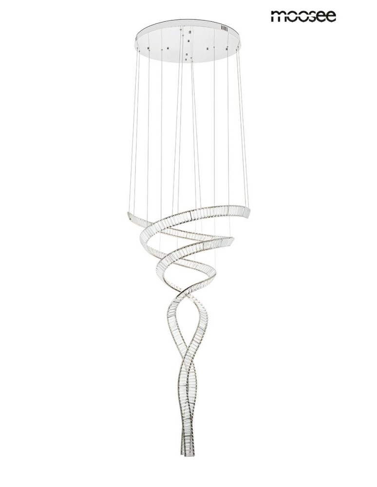 MOOSEE lampa wisząca WAVE CORDON 2B chrom (MSE1501100194) MOOSEE lampa wisząca WAVE CORDON 2B chrom (MSE1501100194)