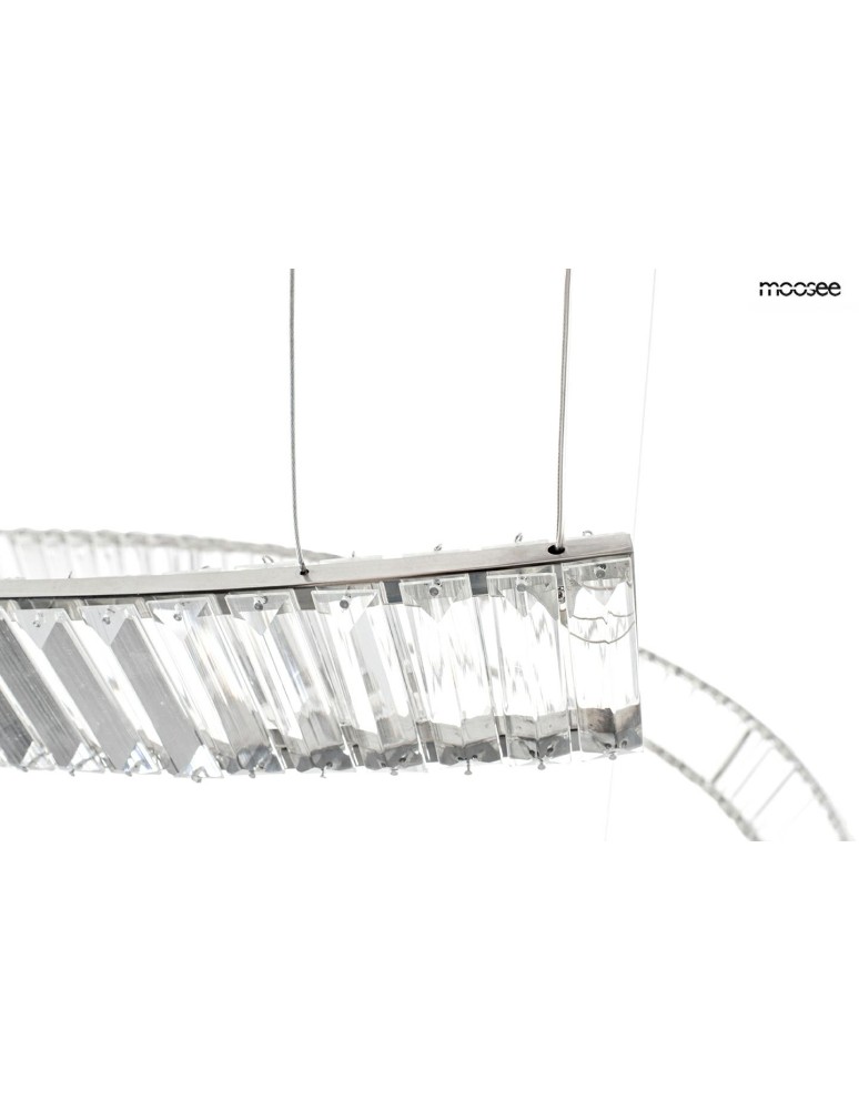 MOOSEE lampa wisząca WAVE CORDON 2B chrom (MSE1501100194) MOOSEE lampa wisząca WAVE CORDON 2B chrom (MSE1501100194)