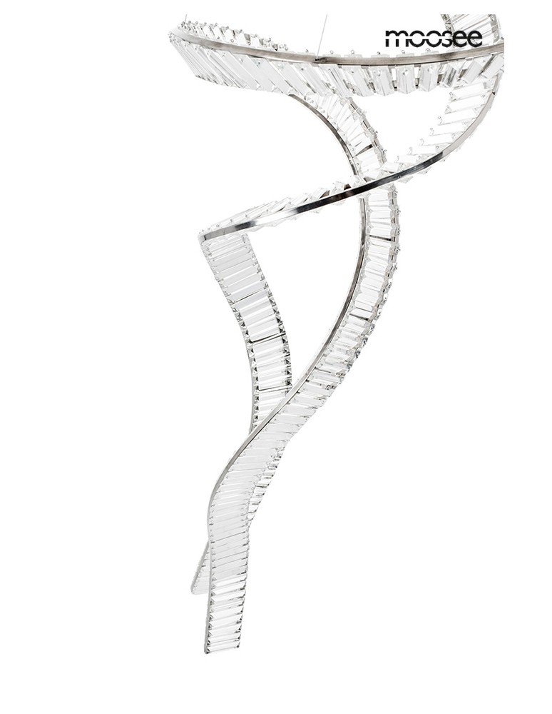 MOOSEE lampa wisząca WAVE CORDON 2B chrom (MSE1501100194) MOOSEE lampa wisząca WAVE CORDON 2B chrom (MSE1501100194)