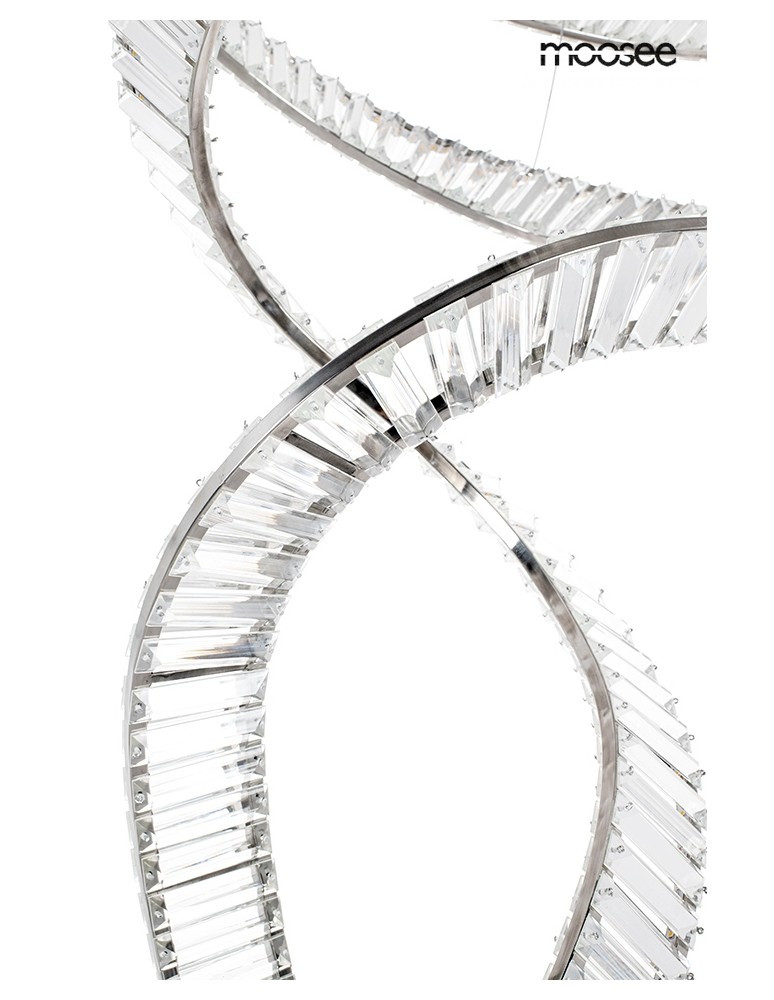 MOOSEE lampa wisząca WAVE CORDON 2B chrom (MSE1501100194) MOOSEE lampa wisząca WAVE CORDON 2B chrom (MSE1501100194)