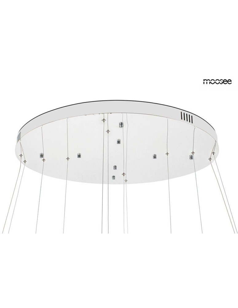 MOOSEE lampa wisząca WAVE CORDON 2B chrom (MSE1501100194) MOOSEE lampa wisząca WAVE CORDON 2B chrom (MSE1501100194)