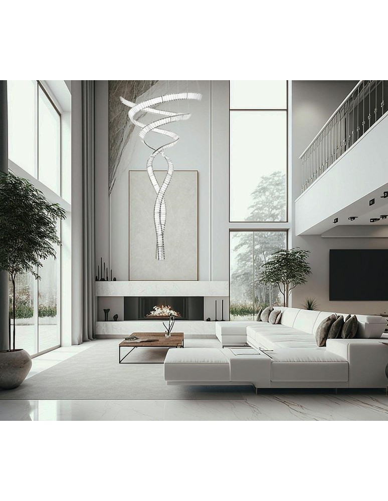 MOOSEE lampa wisząca WAVE CORDON 2B chrom (MSE1501100194) MOOSEE lampa wisząca WAVE CORDON 2B chrom (MSE1501100194)