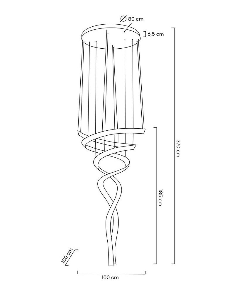 MOOSEE lampa wisząca WAVE CORDON 2B chrom (MSE1501100194) MOOSEE lampa wisząca WAVE CORDON 2B chrom (MSE1501100194)