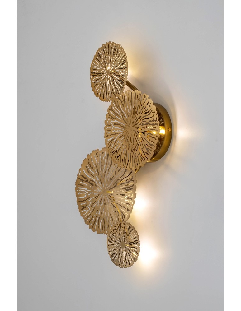 MOOSEE lampa ścienna LIRIO 4 złota (MSE1501100178) MOOSEE lampa ścienna LIRIO 4 złota (MSE1501100178)