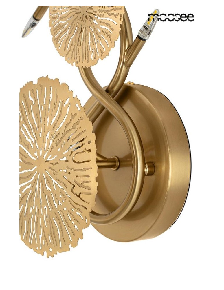 MOOSEE lampa ścienna LIRIO 6 złota (MSE1501100179) MOOSEE lampa ścienna LIRIO 6 złota (MSE1501100179)