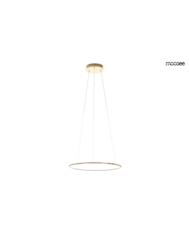 MOOSEE lampa wisząca RING SLIM 40 złota (MSE1501100155) MOOSEE lampa wisząca RING SLIM 40 złota (MSE1501100155)