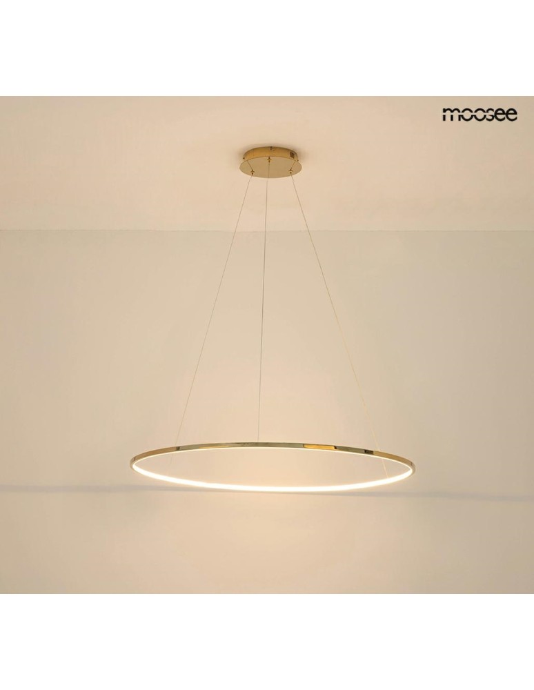 MOOSEE lampa wisząca RING SLIM 80 złota (MSE1501100157) MOOSEE lampa wisząca RING SLIM 80 złota (MSE1501100157)