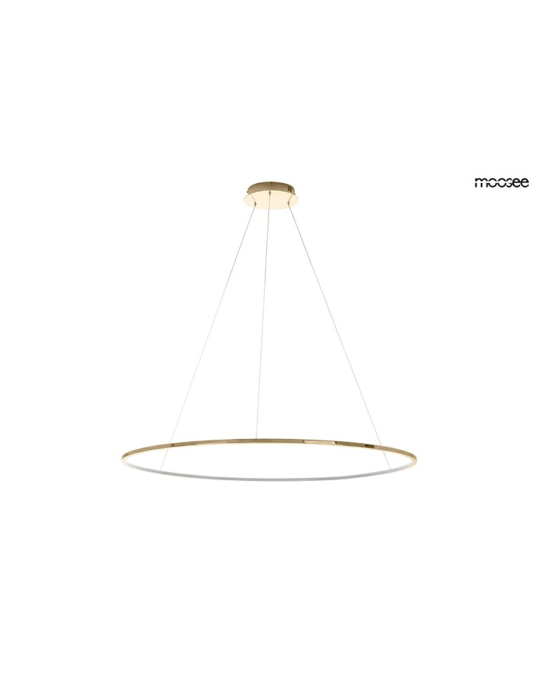MOOSEE lampa wisząca RING SLIM 100 złota (MSE1501100158) MOOSEE lampa wisząca RING SLIM 100 złota (MSE1501100158)