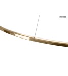 MOOSEE lampa wisząca RING SLIM 120 złota (MSE1501100159) MOOSEE lampa wisząca RING SLIM 120 złota (MSE1501100159)