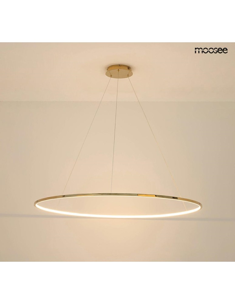 MOOSEE lampa wisząca RING SLIM 120 złota (MSE1501100159) MOOSEE lampa wisząca RING SLIM 120 złota (MSE1501100159)