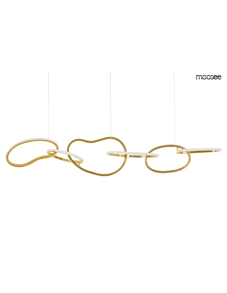 MOOSEE lampa wisząca JAZZ 6 złota (MSE1501100185) MOOSEE lampa wisząca JAZZ 6 złota (MSE1501100185)