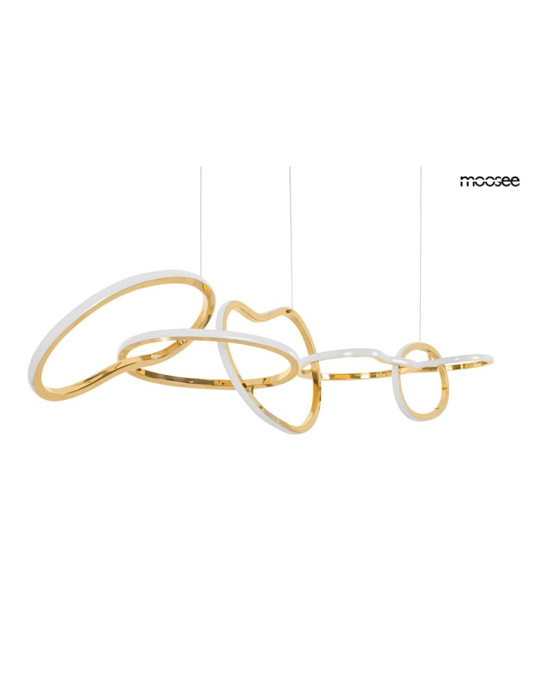 MOOSEE lampa wisząca JAZZ 6 złota (MSE1501100185) MOOSEE lampa wisząca JAZZ 6 złota (MSE1501100185)