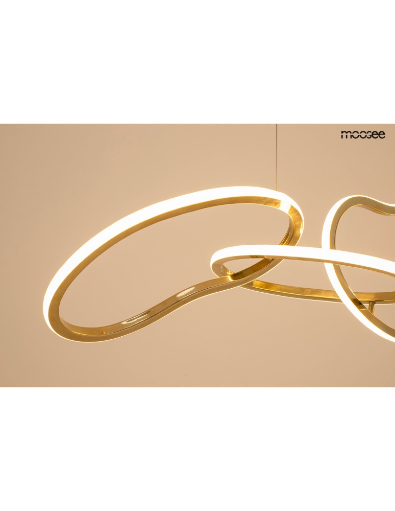 MOOSEE lampa wisząca JAZZ 6 złota (MSE1501100185) MOOSEE lampa wisząca JAZZ 6 złota (MSE1501100185)