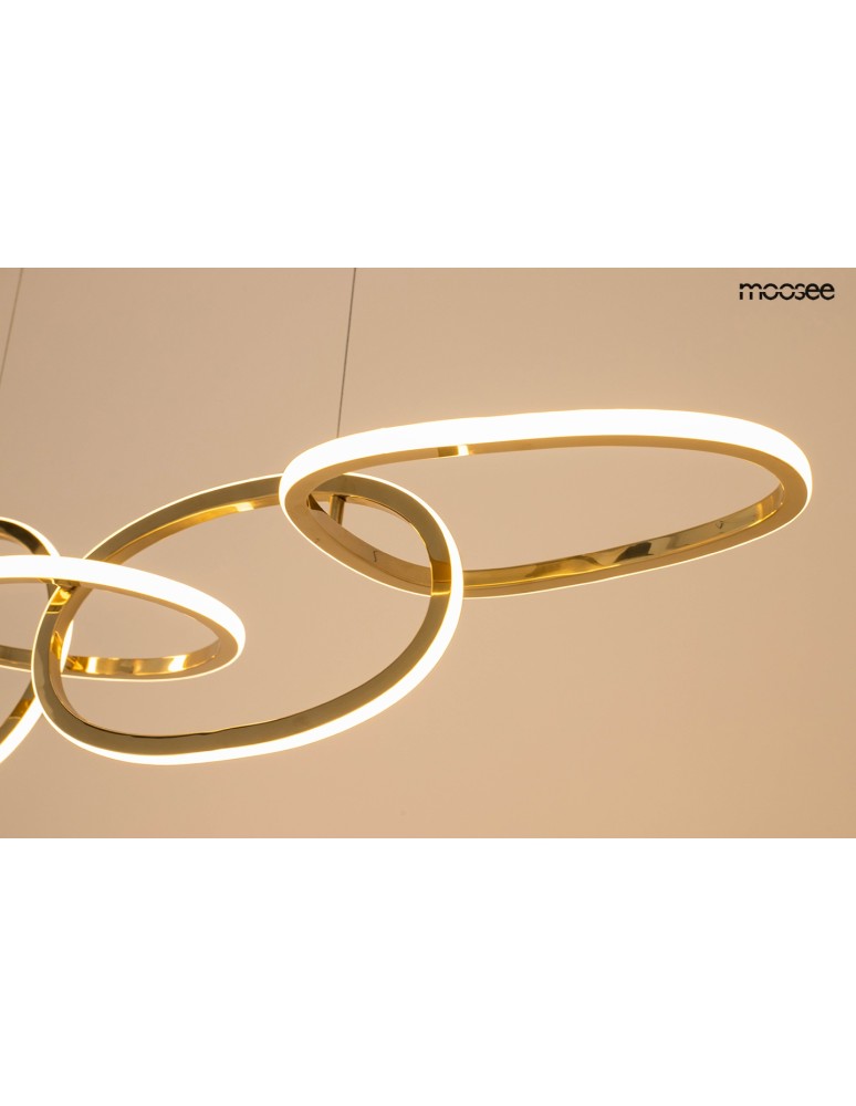 MOOSEE lampa wisząca JAZZ 6 złota (MSE1501100185) MOOSEE lampa wisząca JAZZ 6 złota (MSE1501100185)
