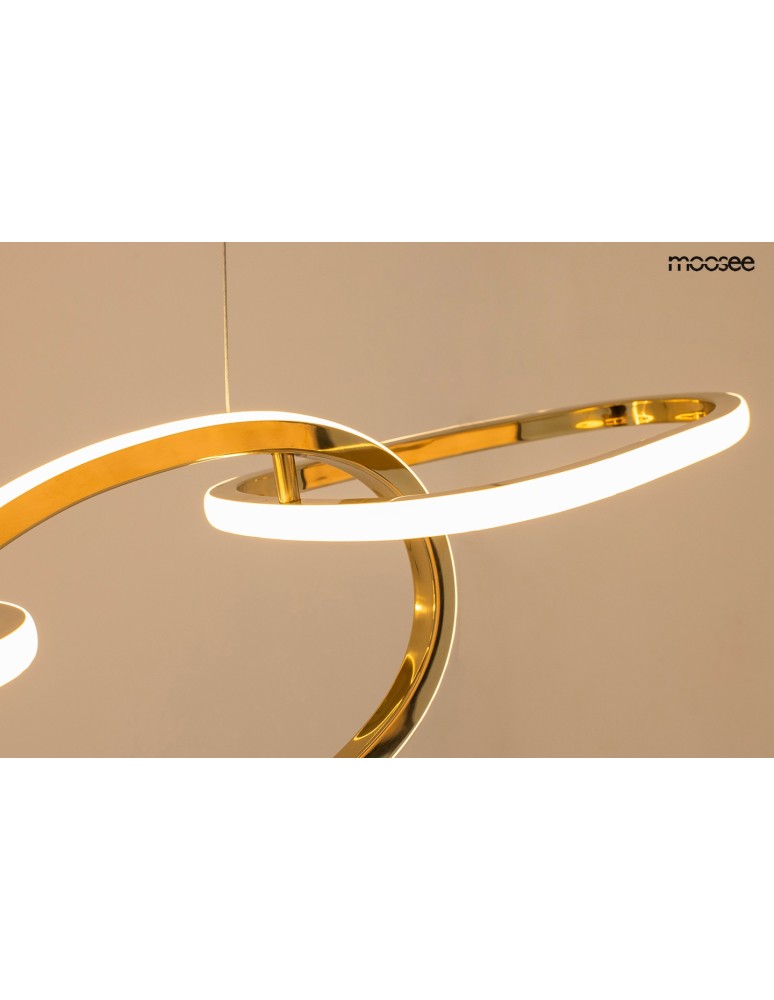 MOOSEE lampa wisząca JAZZ 6 złota (MSE1501100185) MOOSEE lampa wisząca JAZZ 6 złota (MSE1501100185)