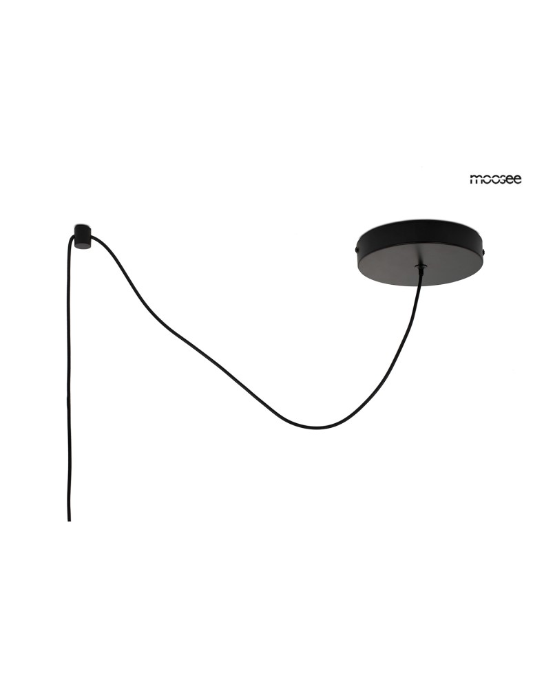 MOOSEE lampa wisząca BOBBIE czarna (MSE1501100149) MOOSEE lampa wisząca BOBBIE czarna (MSE1501100149)