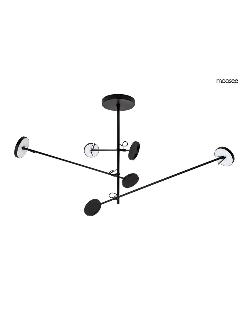 MOOSEE lampa wisząca BOBBIE 3 czarna (MSE1501100150) MOOSEE lampa wisząca BOBBIE 3 czarna (MSE1501100150)