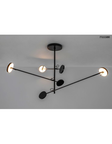 MOOSEE lampa wisząca BOBBIE 3 czarna (MSE1501100150) - produkt 2