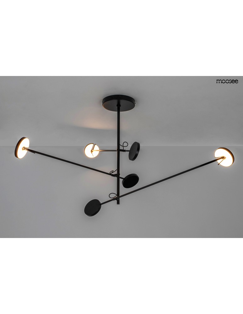 MOOSEE lampa wisząca BOBBIE 3 czarna (MSE1501100150) MOOSEE lampa wisząca BOBBIE 3 czarna (MSE1501100150)