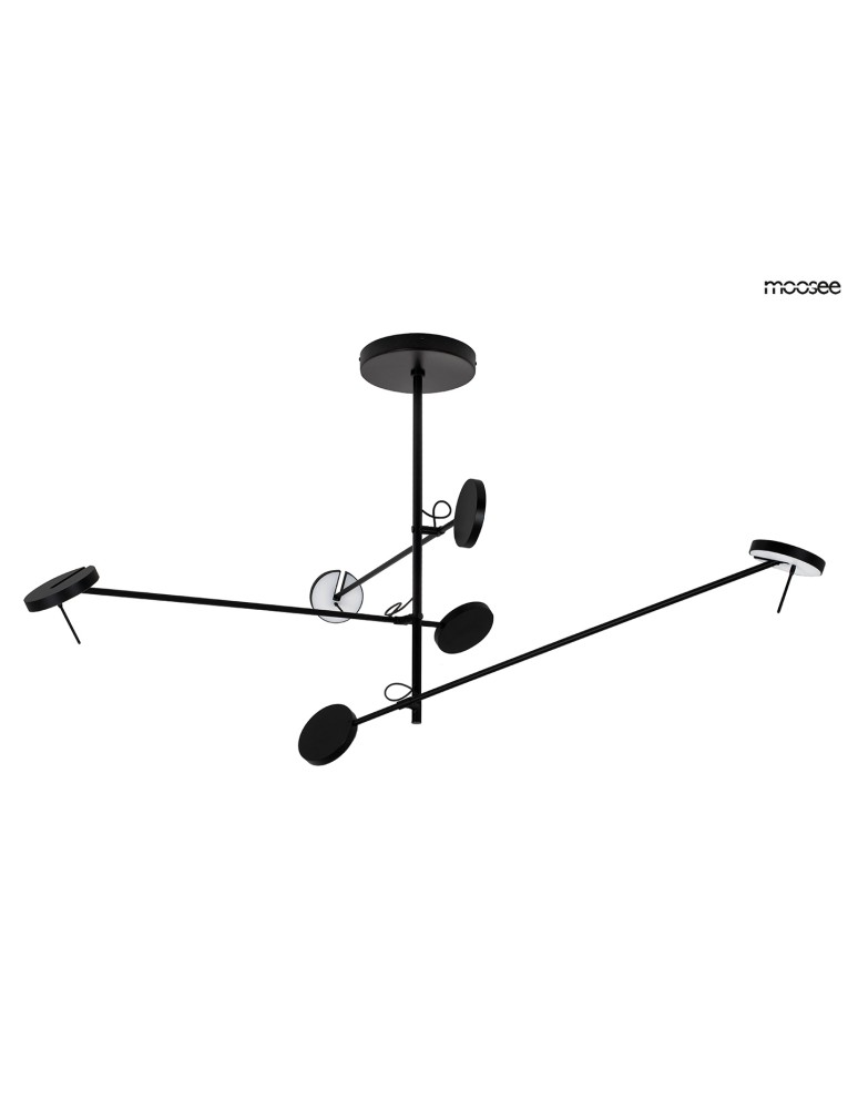 MOOSEE lampa wisząca BOBBIE 3 czarna (MSE1501100150) MOOSEE lampa wisząca BOBBIE 3 czarna (MSE1501100150)