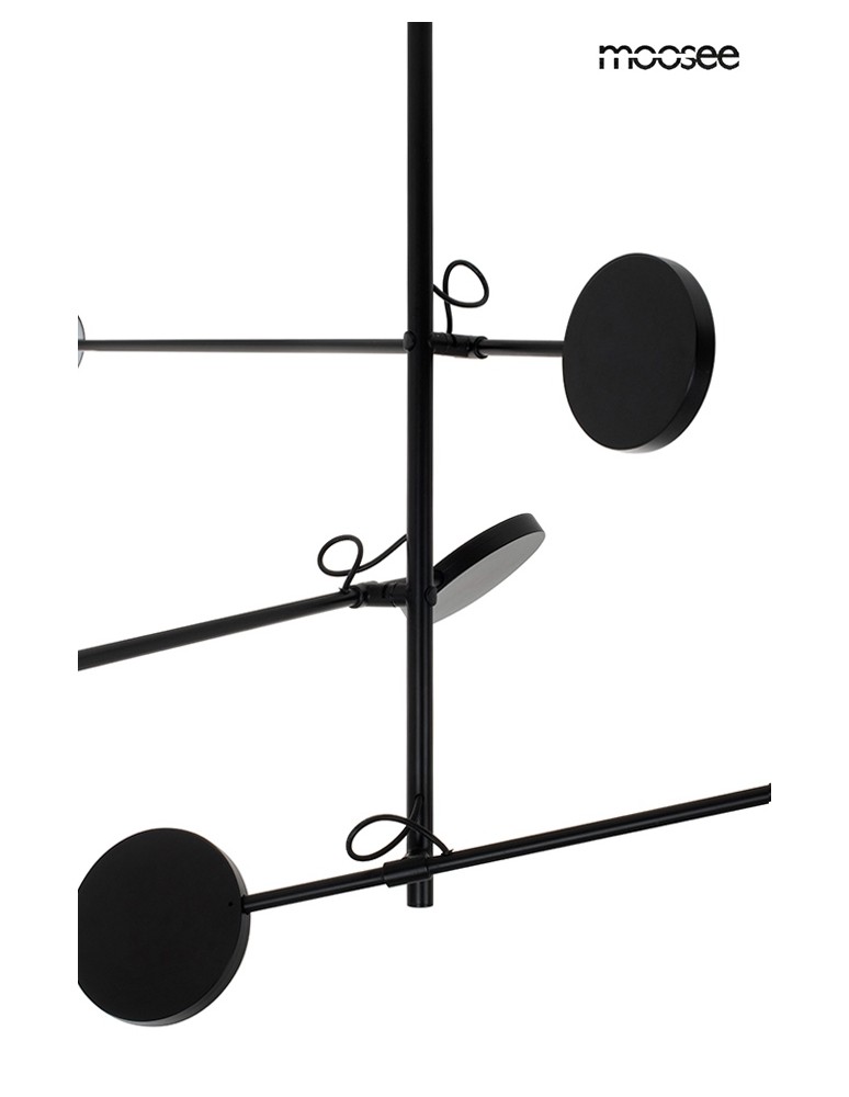 MOOSEE lampa wisząca BOBBIE 3 czarna (MSE1501100150) MOOSEE lampa wisząca BOBBIE 3 czarna (MSE1501100150)