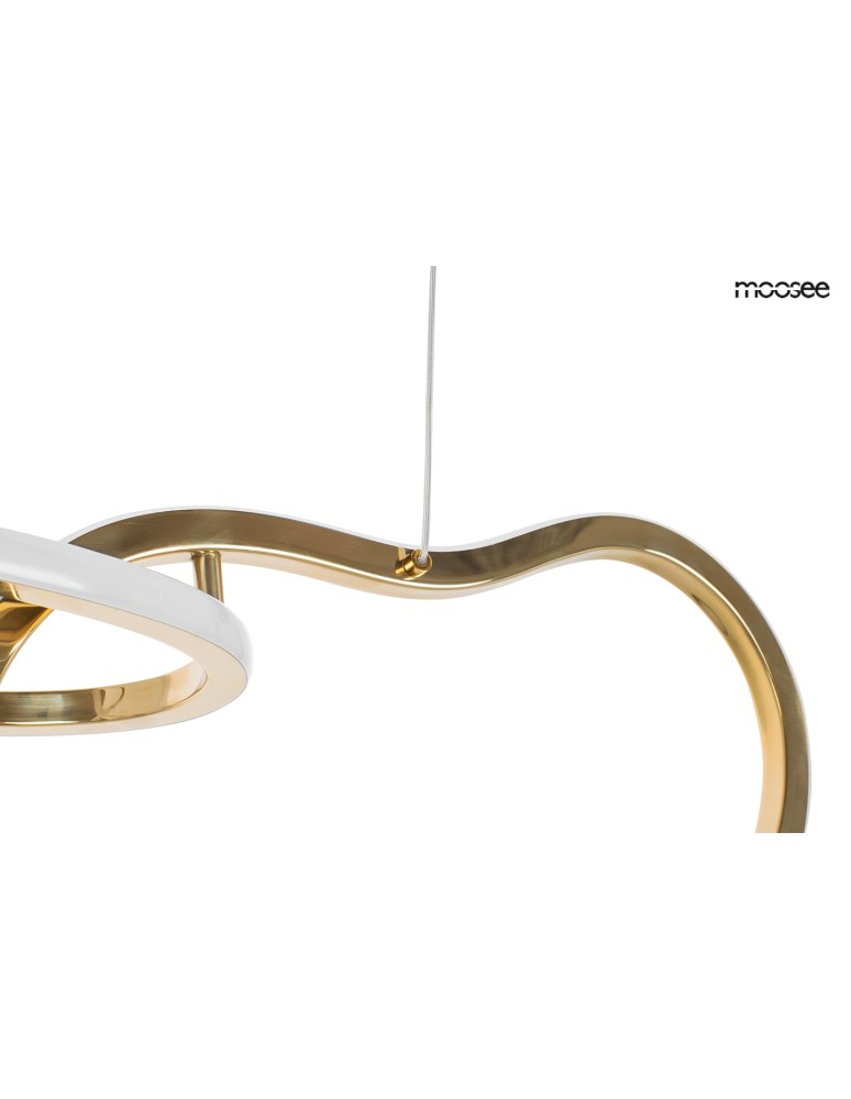 MOOSEE lampa wisząca JAZZ 3 złota (MSE1501100203) MOOSEE lampa wisząca JAZZ 3 złota (MSE1501100203)