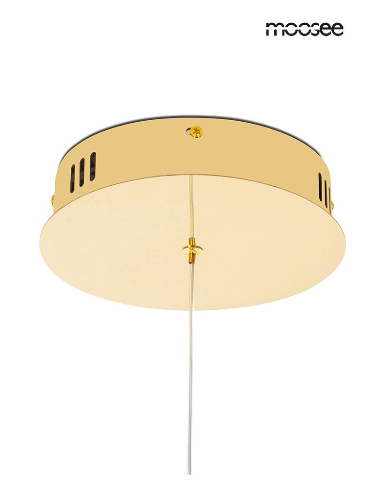 MOOSEE lampa wisząca JAZZ 3 złota (MSE1501100203) MOOSEE lampa wisząca JAZZ 3 złota (MSE1501100203)