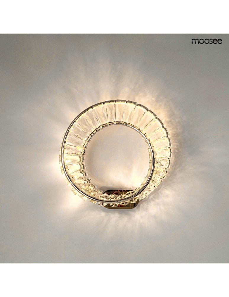 MOOSEE lampa ścienna WAVE chrom (MSE1501100187) MOOSEE lampa ścienna WAVE chrom (MSE1501100187)