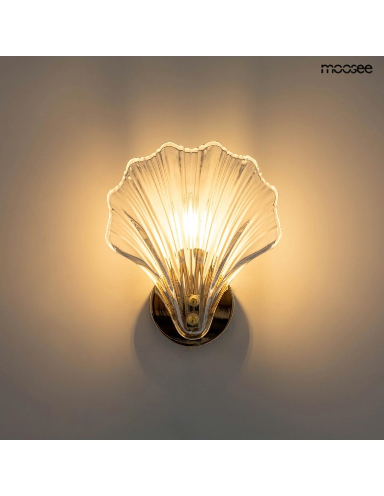 MOOSEE lampa ścienna CONCHA złota (MSE1501100201) MOOSEE lampa ścienna CONCHA złota (MSE1501100201)