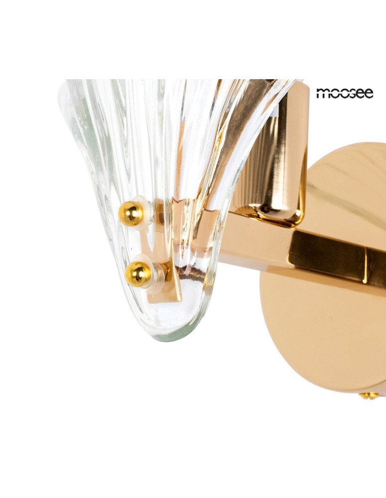 MOOSEE lampa ścienna CONCHA złota (MSE1501100201) MOOSEE lampa ścienna CONCHA złota (MSE1501100201)