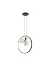 Step into Design Lampa wisząca ORION RING LED czarny 40cm DN1504