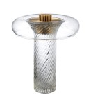Lampy stołowe dekoracyjne - Step into Design Lampa stołowa CLARO LED transparentna 35cm ST-8895T - product 1
