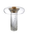 Step into Design Lampa stołowa CLARO LED transparentna 35cm ST-8895T