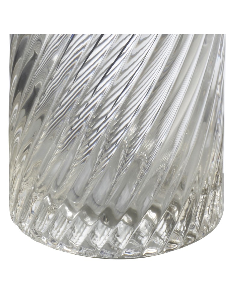 Lampy stołowe dekoracyjne - Step into Design Lampa stołowa CLARO LED transparentna 35cm ST-8895T - product kolory-swiatla.pl 3