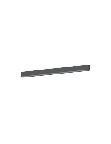 Nowodvorski SOFT CEILING LED 90X6  Sufitowa Plafon Max moc 16W LED TUBE T8 Grafitowy 7533
