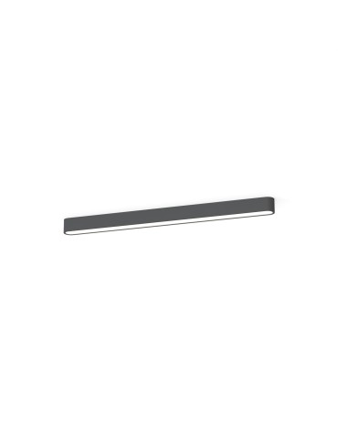 Nowodvorski SOFT CEILING LED 90X6  Sufitowa Plafon Max moc 16W LED TUBE T8 Grafitowy 7533 - produkt 2