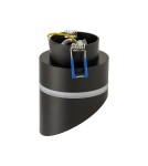 Lampy podtynkowe dekoracyjne - Nowodvorski VIS  Spot Podtynkowa Max moc 12W only LED GX53 Czarny 10485 - product 5