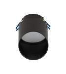 Lampy podtynkowe dekoracyjne - Nowodvorski HVAR  Spot Podtynkowa Max moc 12W only LED GX53 Czarny 10487 - product 4