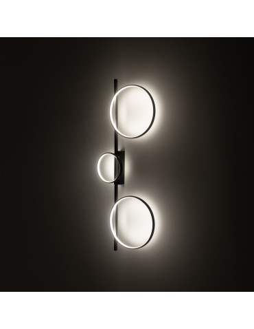 Nowodvorski CIRCOLO LED  Sufitowa Plafon Max moc 33W LED 3000K Czarny 10816 - produkt 2